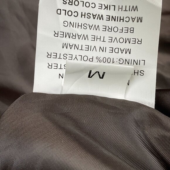 Savile Row London Coat Men Medium 42‎ Brown Kingston Trench Rain Belt Warmer VTG - Picture 11 of 16